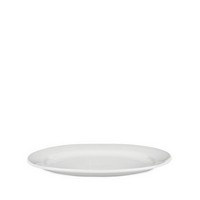 photo platebowlcup piatto da portata ovale in porcellana bianca 1